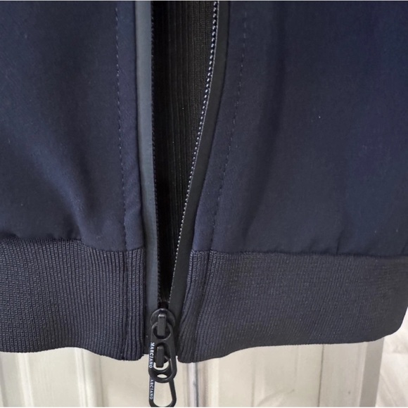 Guess Marciano Mens Jacket Sz L Formal Performance Blue Dressy Tech Work School - Picture 5 of 9